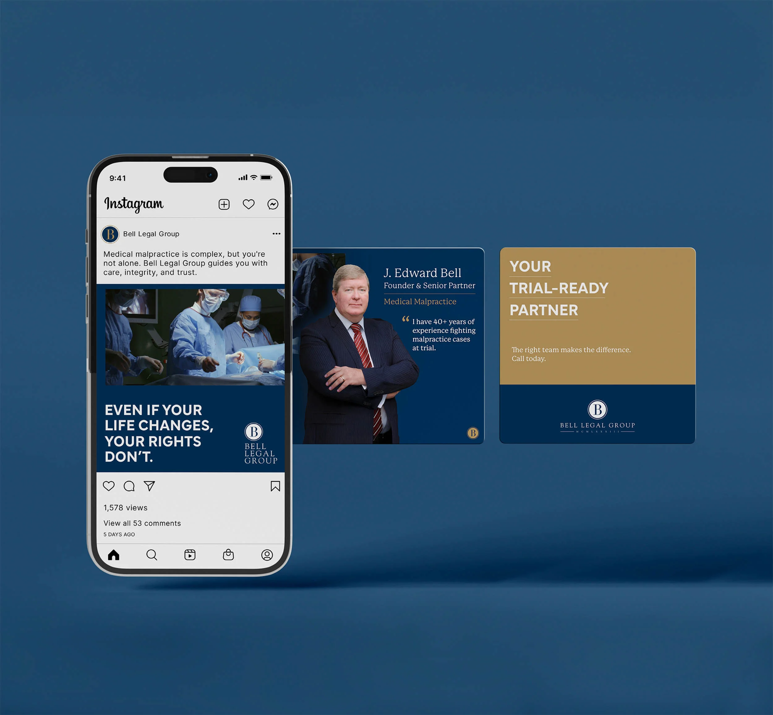 paid social ads bell legal