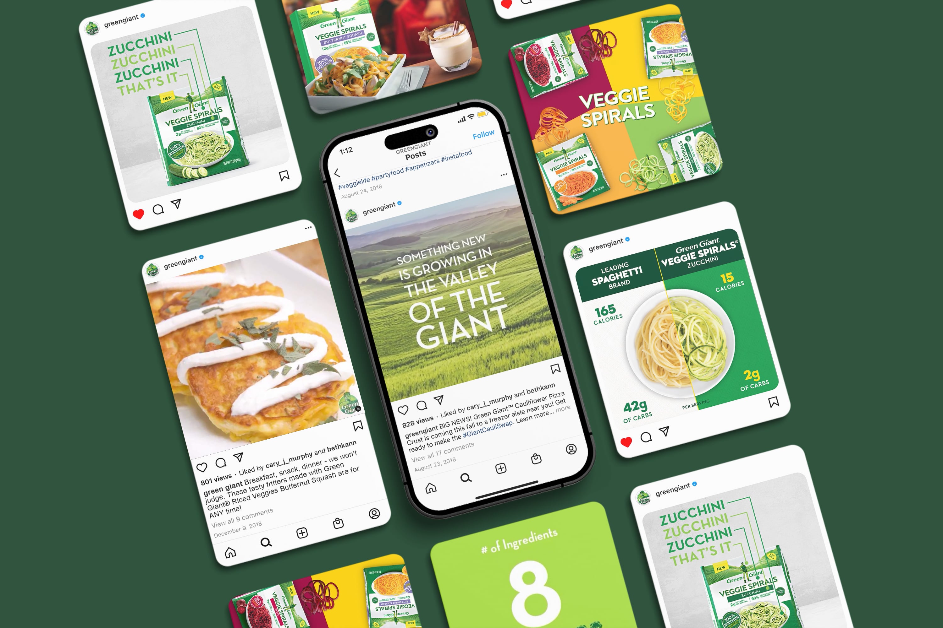 Green Giant Social Grid