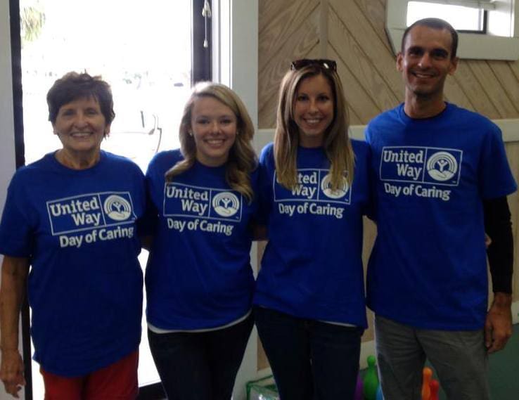 Group working with United Way