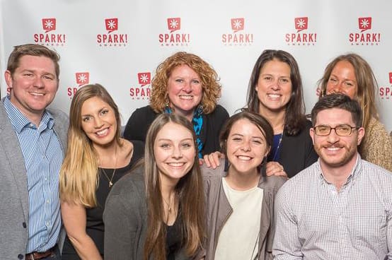 Team Photo at Spark! Awards