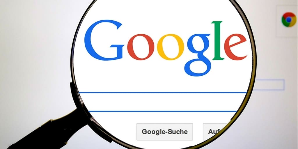Google under magnifying glass