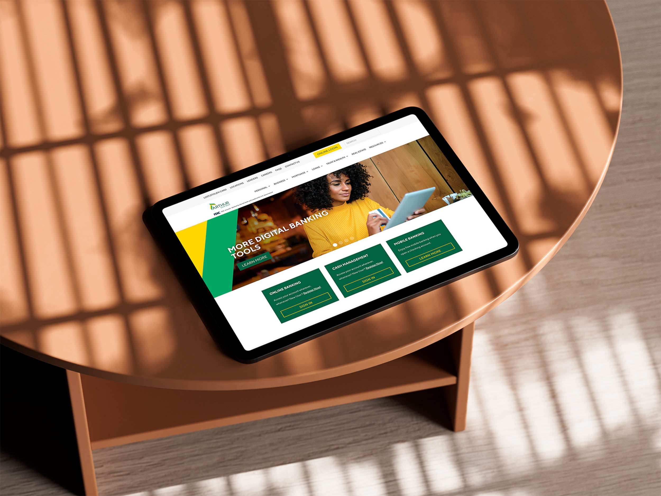 Arthur State Bank Website