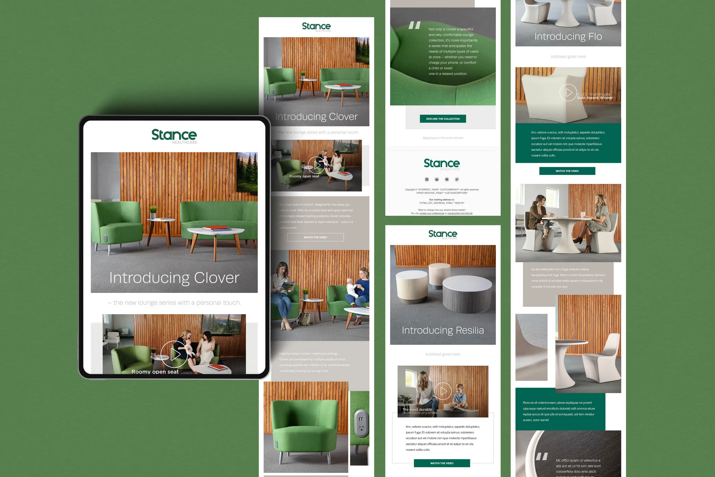 stance healthcare mockup