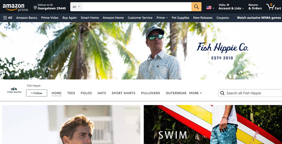 Fish Hippie on Amazon