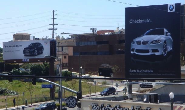 BMW billboard