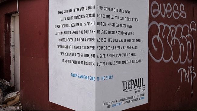 Depaul billboard