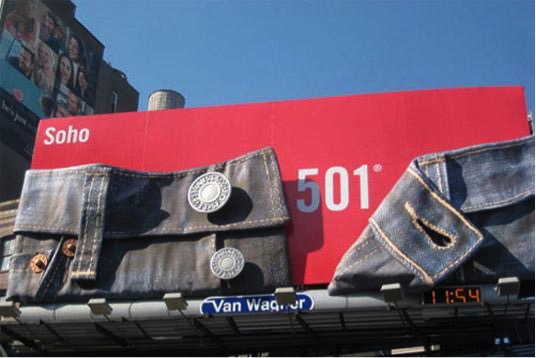 Levis billboard