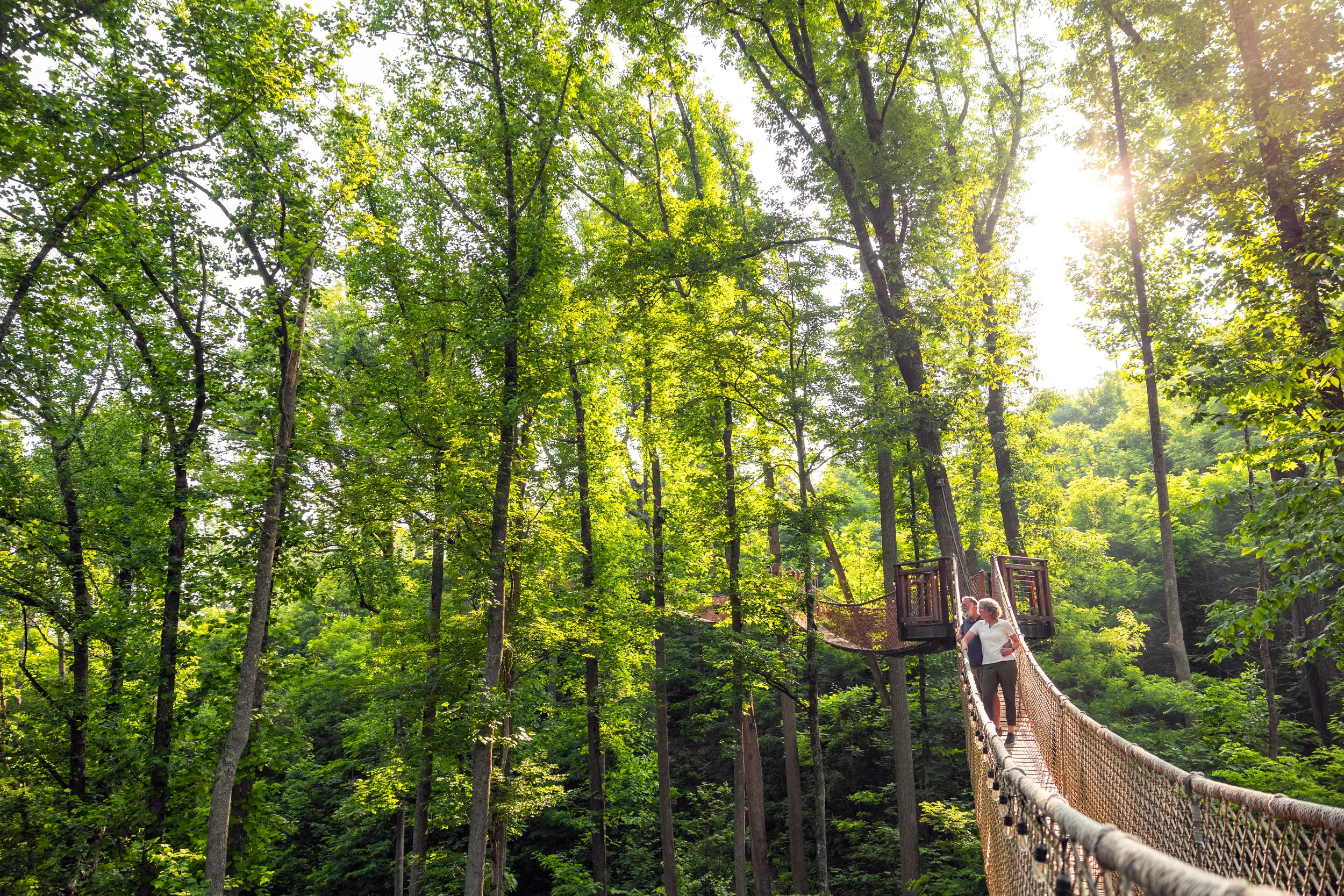 skybridge with couple