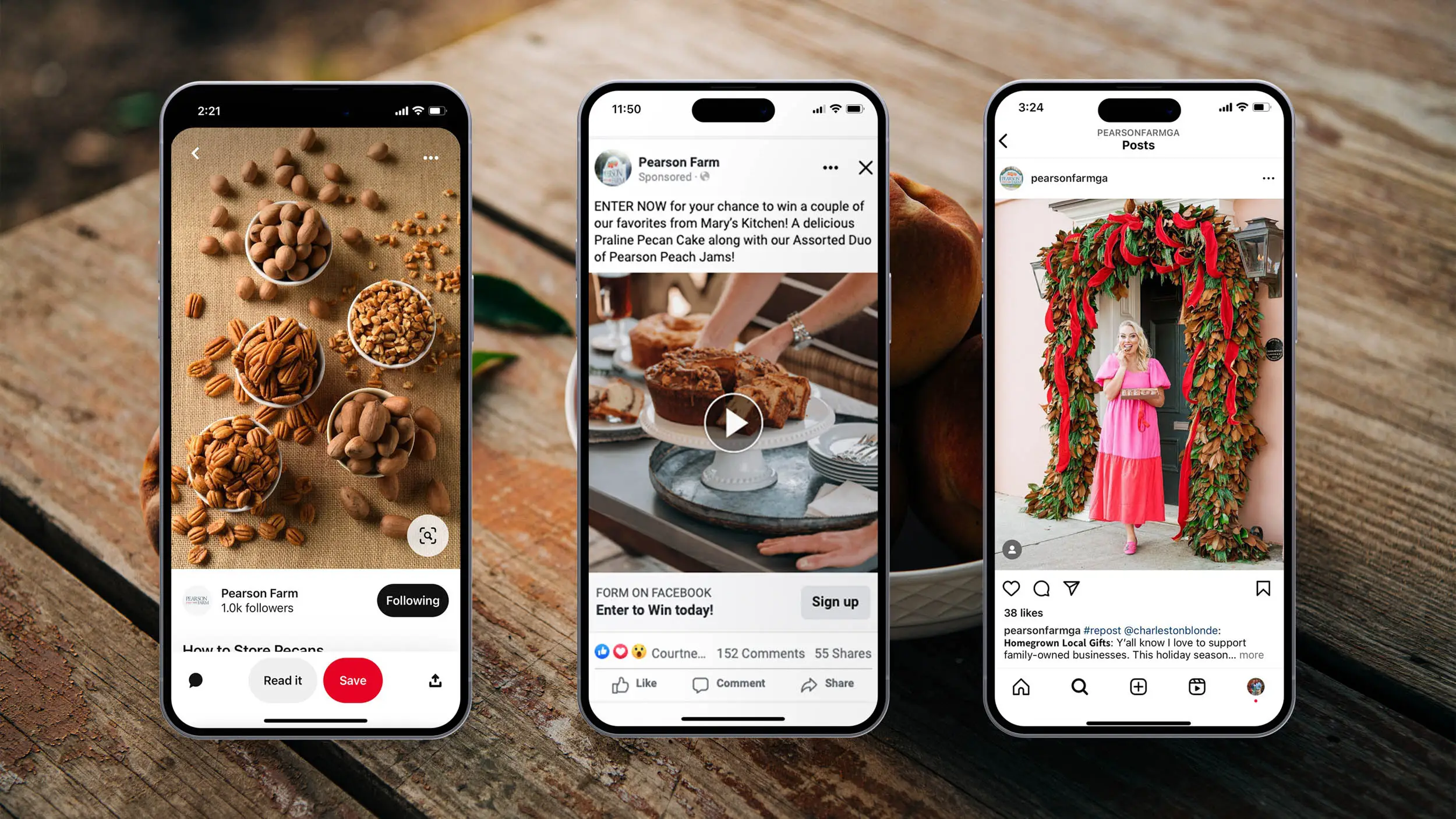 social post mockup pearson farm