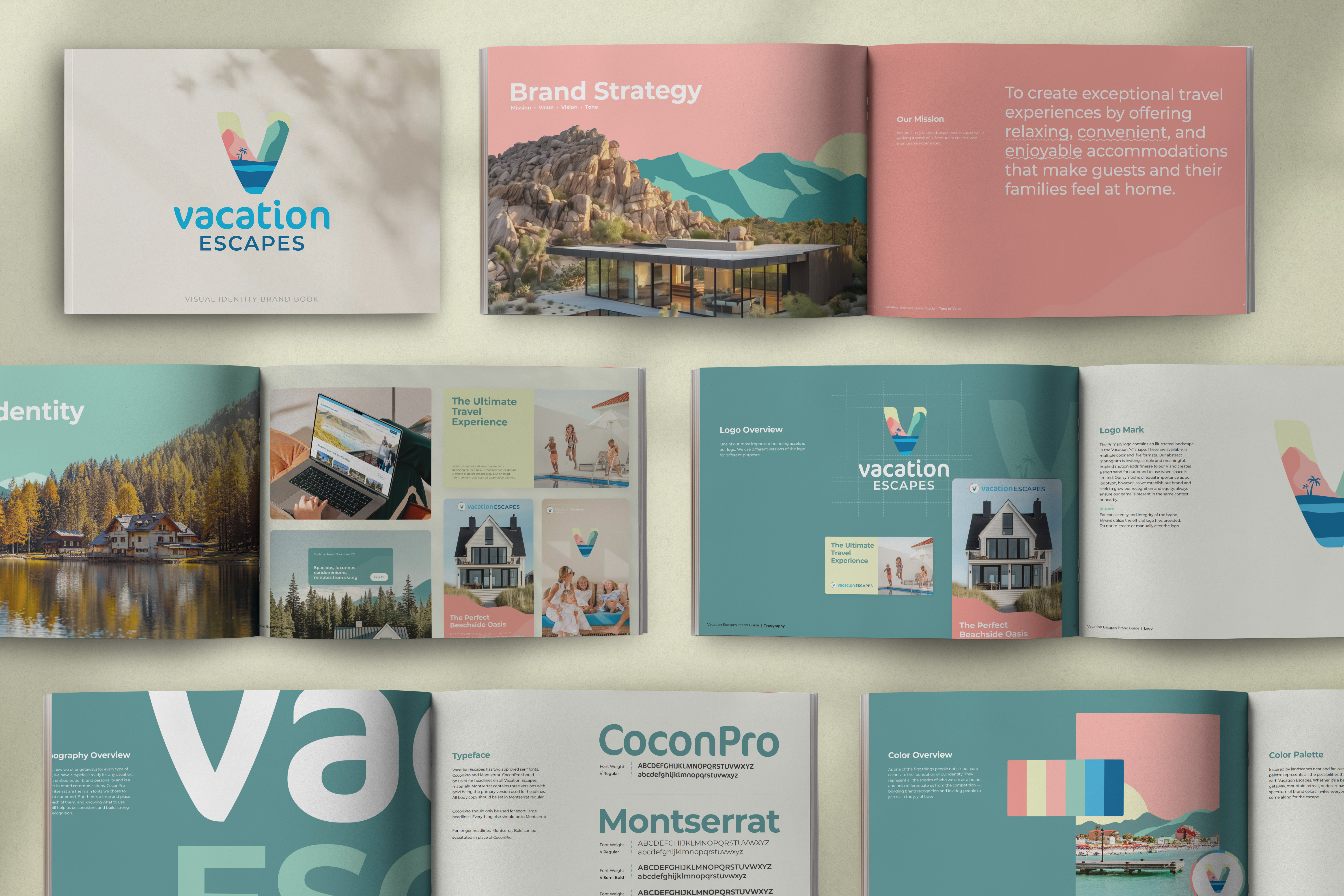 Vacation Escapes Branding