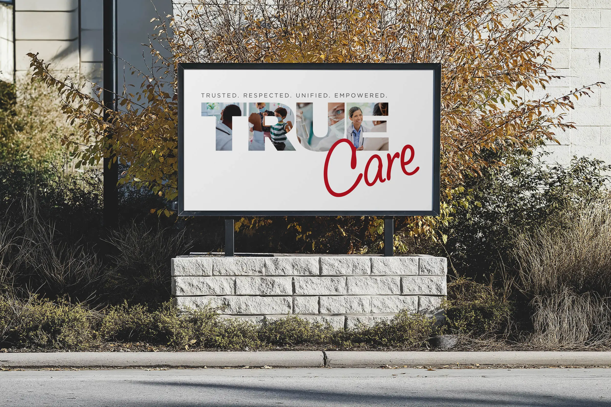 True Care outdoor board