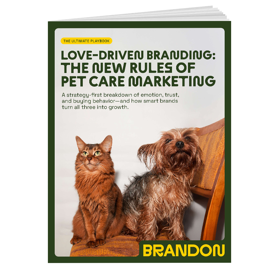 Pet Care Brand Playbook Cover