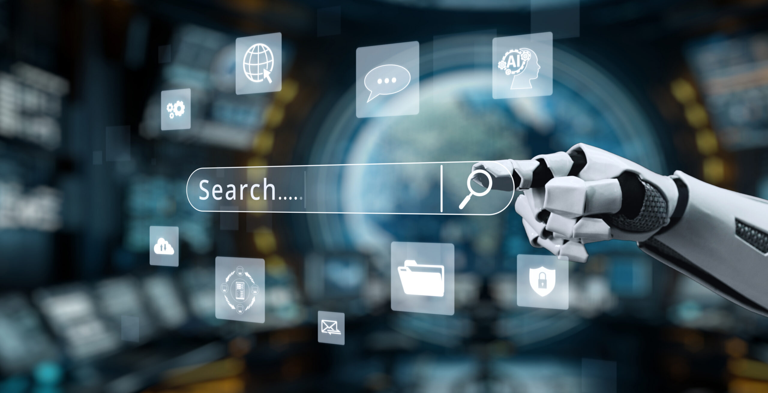 Robot searching