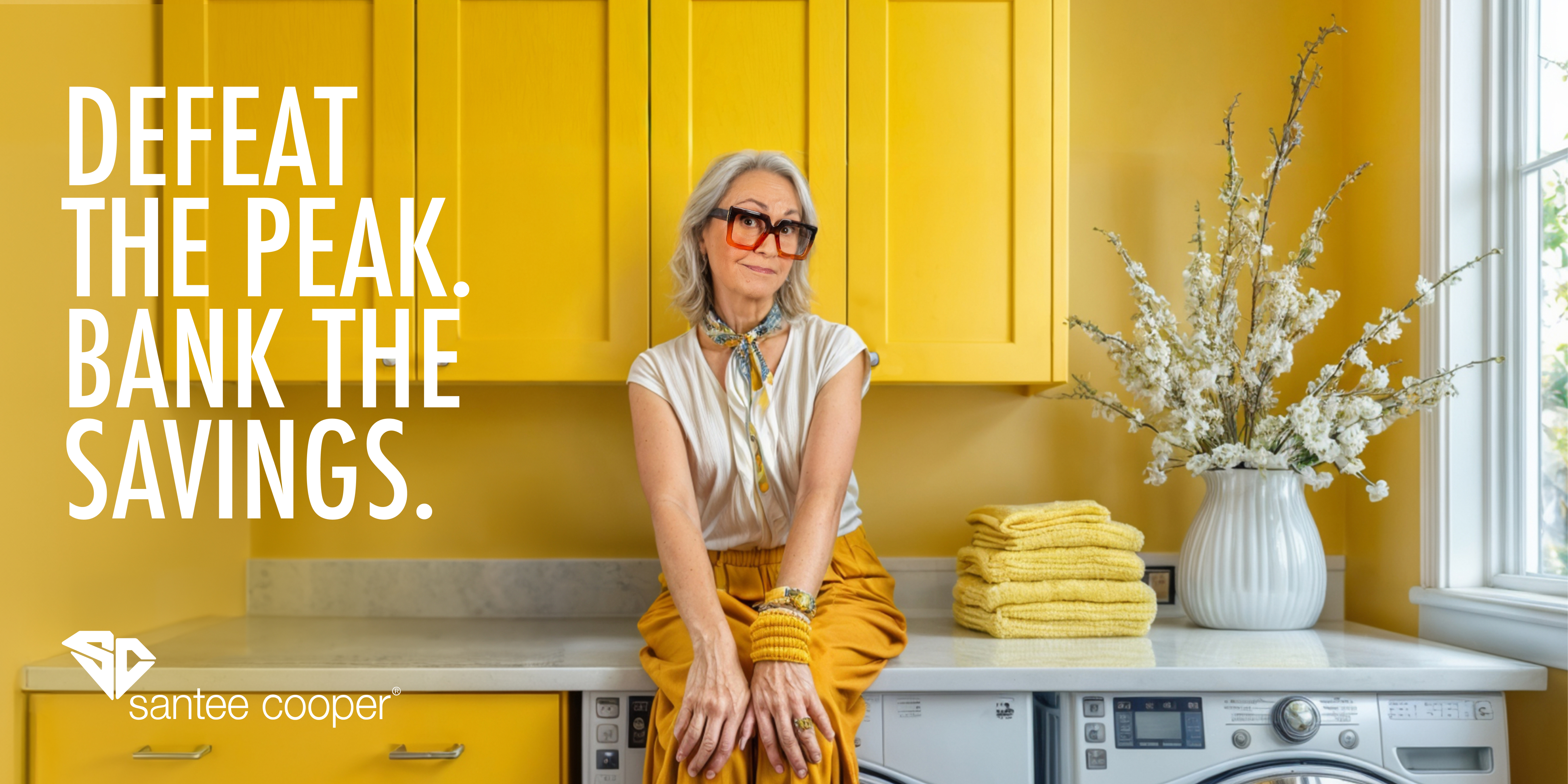 Defeat the peak. bank the savings.