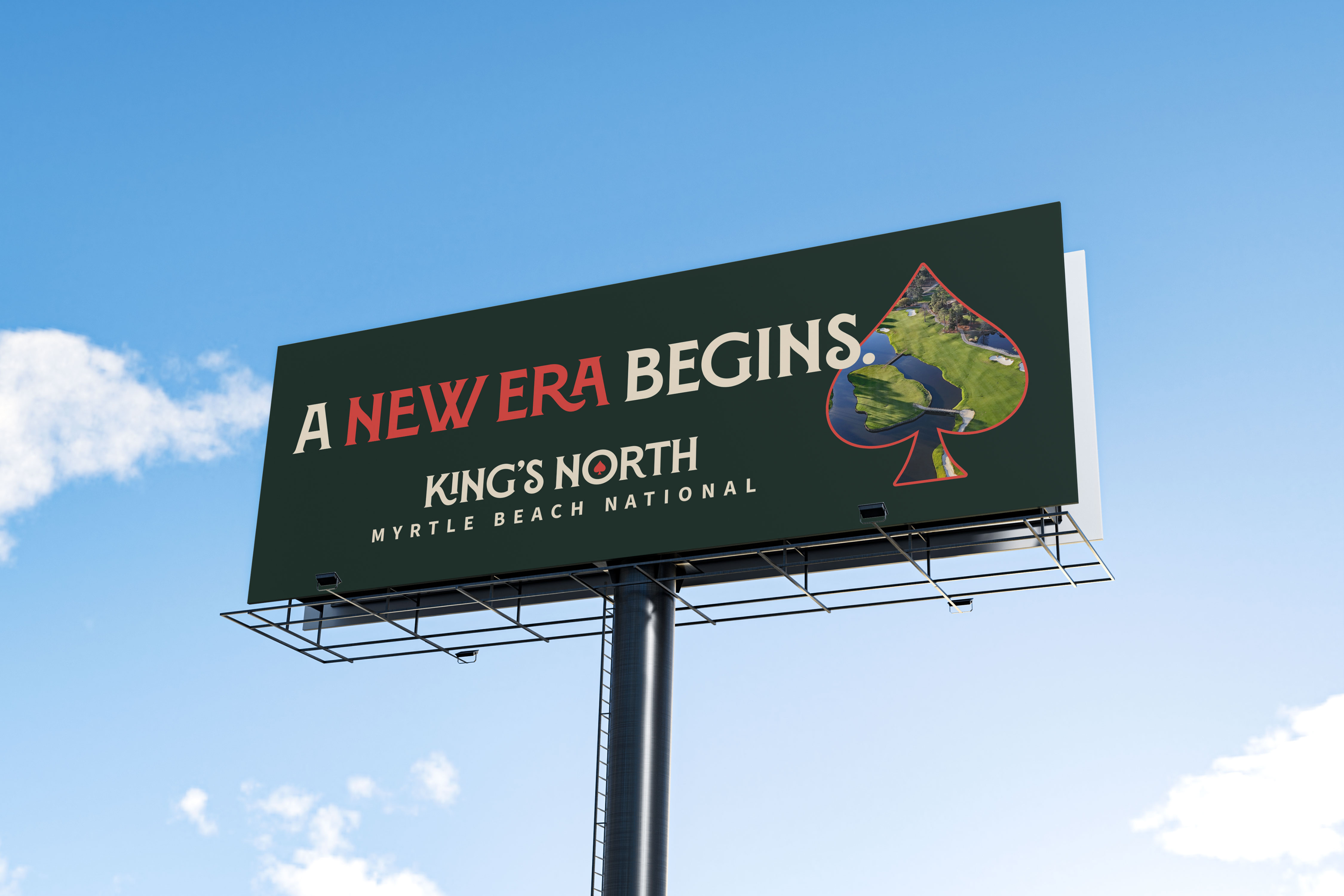 Billboard of King's North campaign